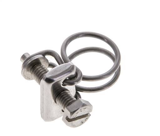 15 - 18 mm Hose Clamp Galvanised Steel