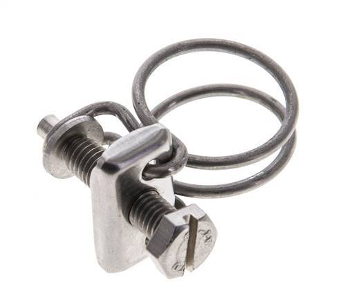 20 - 23 mm Hose Clamp Galvanised Steel