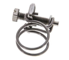 20 - 23 mm Hose Clamp Galvanised Steel