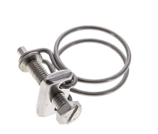 27 - 31 mm Hose Clamp Galvanised Steel