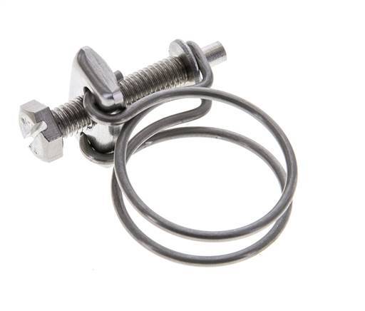 27 - 31 mm Hose Clamp Galvanised Steel