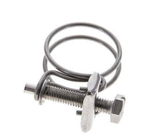 27 - 31 mm Hose Clamp Galvanised Steel