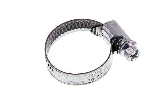 35 - 50 mm Hose Clamp with a Galvanised Steel 9 mm band - Norma [10 Pieces]