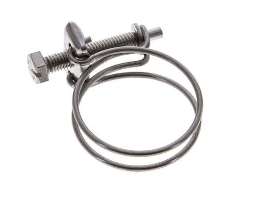 35 - 40 mm Hose Clamp Galvanised Steel