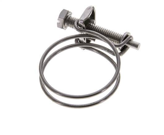 35 - 40 mm Hose Clamp Galvanised Steel