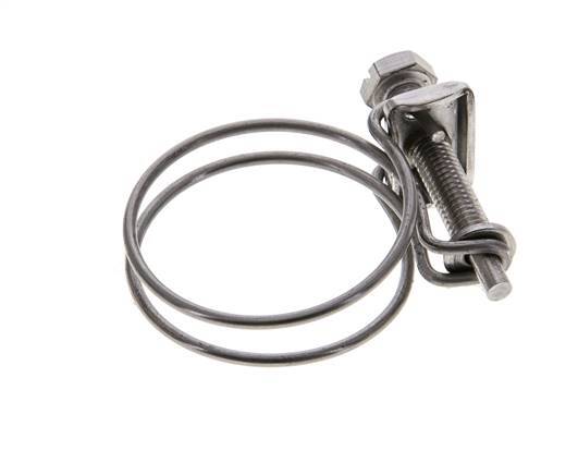35 - 40 mm Hose Clamp Galvanised Steel