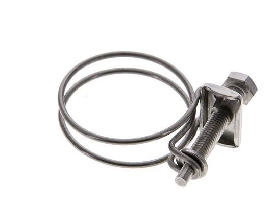 35 - 40 mm Hose Clamp Galvanised Steel