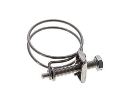 35 - 40 mm Hose Clamp Galvanised Steel