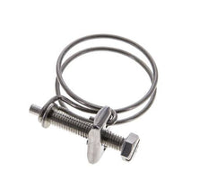 35 - 40 mm Hose Clamp Galvanised Steel