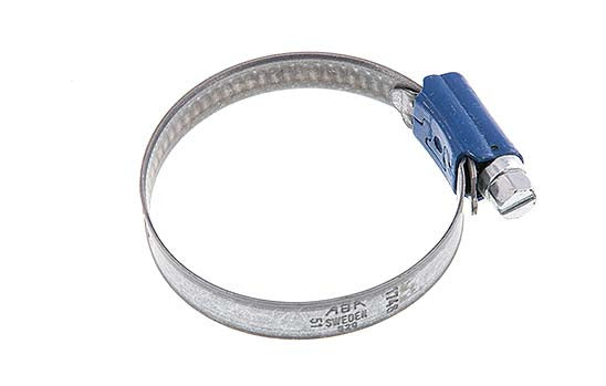 35 - 50 mm Hose Clamp with a Galvanised Steel 9 mm band - Aba [5 Pieces]