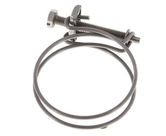 54 - 60 mm Hose Clamp Galvanised Steel