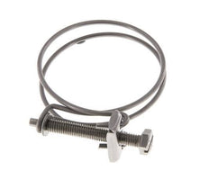 54 - 60 mm Hose Clamp Galvanised Steel