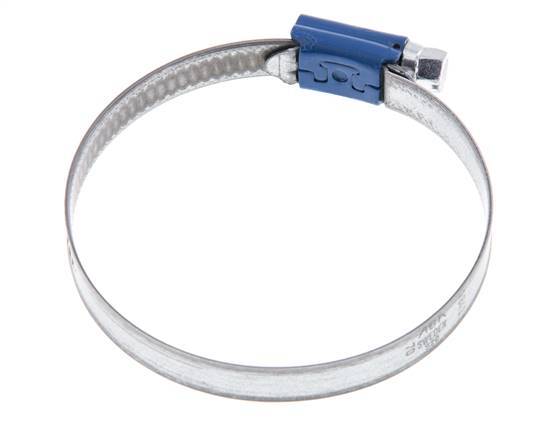 50 - 70 mm Hose Clamp with a Galvanised Steel 9 mm band - Aba [5 Pieces]