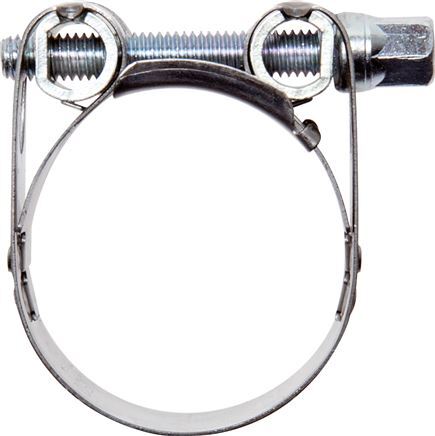121 - 130 mm Hose Clamp with a Stainless Steel 430 25 mm band - Norma [2 Pieces]