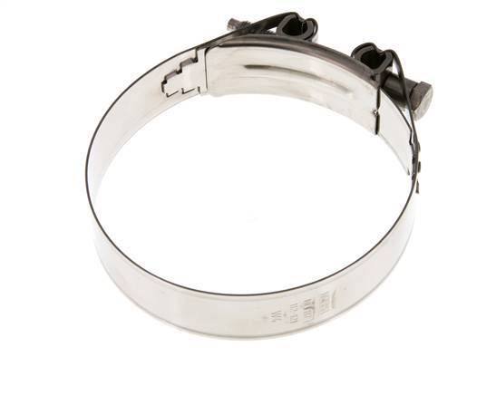 112 - 121 mm Hose Clamp with a Stainless Steel 304 25 mm band - Norma