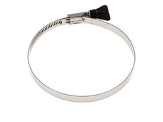 110 - 130 mm Hose Clamp with a Stainless Steel 304 12 mm band With Butterfly Handle - Norma