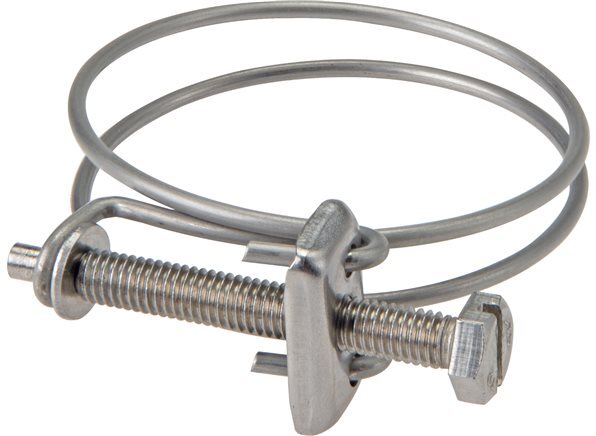 80 - 85 mm Hose Clamp Stainless Steel 304 [2 Pieces]