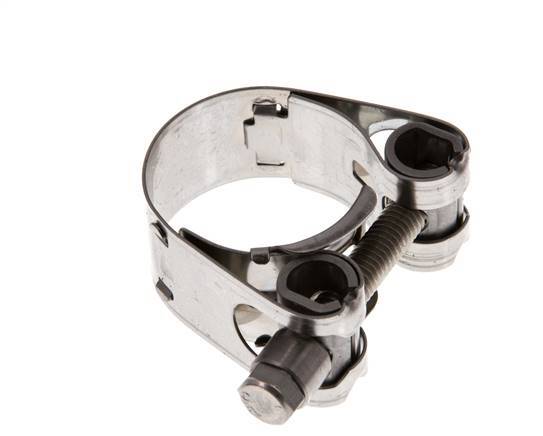 27 - 29 mm Hose Clamp with a Stainless Steel 304 18 mm band - Norma