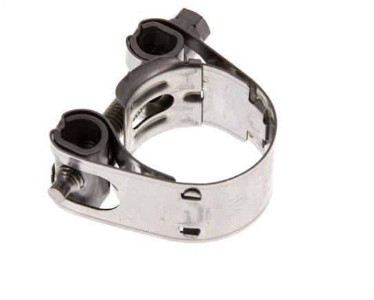 27 - 29 mm Hose Clamp with a Stainless Steel 304 18 mm band - Norma