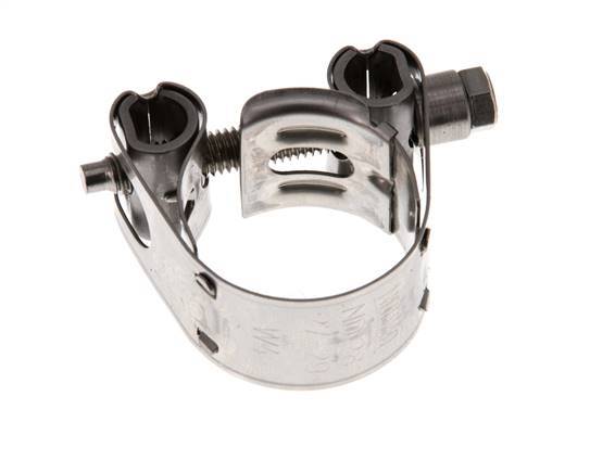 27 - 29 mm Hose Clamp with a Stainless Steel 304 18 mm band - Norma