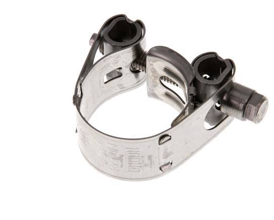 27 - 29 mm Hose Clamp with a Stainless Steel 304 18 mm band - Norma