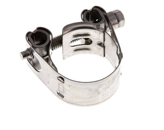 29 - 31 mm Hose Clamp with a Stainless Steel 304 18 mm band - Norma