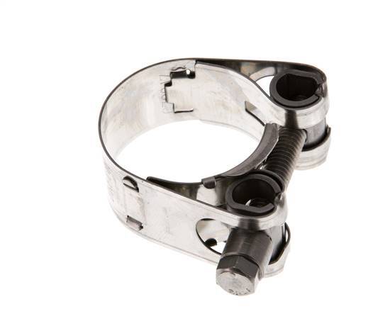 29 - 31 mm Hose Clamp with a Stainless Steel 304 18 mm band - Norma