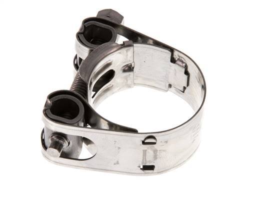 29 - 31 mm Hose Clamp with a Stainless Steel 304 18 mm band - Norma