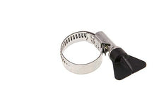 25 - 40 mm Hose Clamp with a Stainless Steel 304 12 mm band With Butterfly Handle - Norma [2 Pieces]