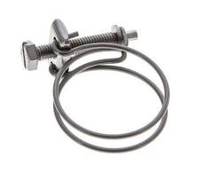 37 - 42 mm Hose Clamp Stainless Steel 304 [2 Pieces]