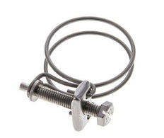 37 - 42 mm Hose Clamp Stainless Steel 304 [2 Pieces]