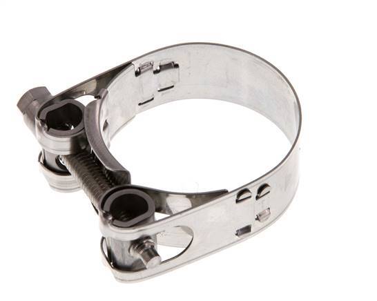 40 - 43 mm Hose Clamp with a Stainless Steel 304 18 mm band - Norma