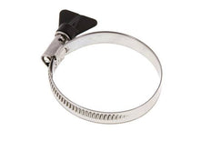 50 - 70 mm Hose Clamp with a Stainless Steel 304 12 mm band With Butterfly Handle - Norma [2 Pieces]