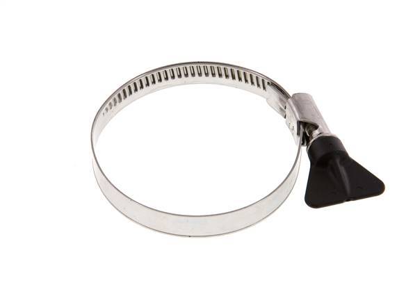 50 - 70 mm Hose Clamp with a Stainless Steel 304 12 mm band With Butterfly Handle - Norma [2 Pieces]