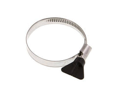 50 - 70 mm Hose Clamp with a Stainless Steel 304 12 mm band With Butterfly Handle - Norma [2 Pieces]