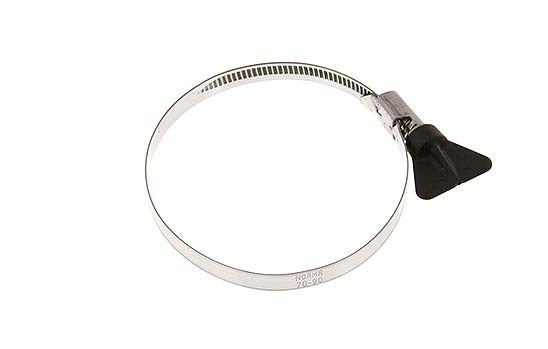 70 - 90 mm Hose Clamp with a Stainless Steel 304 9 mm band With Butterfly Handle - Norma [2 Pieces]