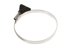 70 - 90 mm Hose Clamp with a Stainless Steel 304 9 mm band With Butterfly Handle - Norma [2 Pieces]