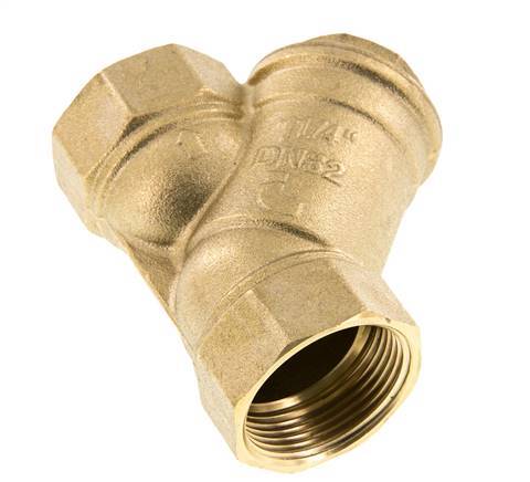 G1 1/4'' Y-Strainer 0.5mm 35-Mesh Brass NBR 20bar/290psi