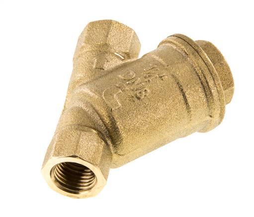 G 1/4'' Brass Y-Strainer 0.2 mm Mesh 20 Bar NBR