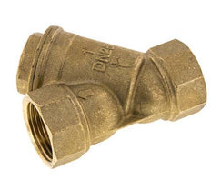 G 1'' Brass Y-Strainer 0.2 mm Mesh 20 Bar NBR
