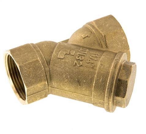 G1 1/4'' Y-Strainer 0.2mm 70-Mesh Brass NBR 20bar/290psi