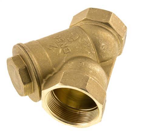 G2'' Y-Strainer 0.2mm 70-Mesh Brass NBR 20bar/290psi