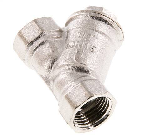 G1/2'' Y-Strainer 0.5mm 35-Mesh Nickel-Plated Brass NBR 20bar/290psi
