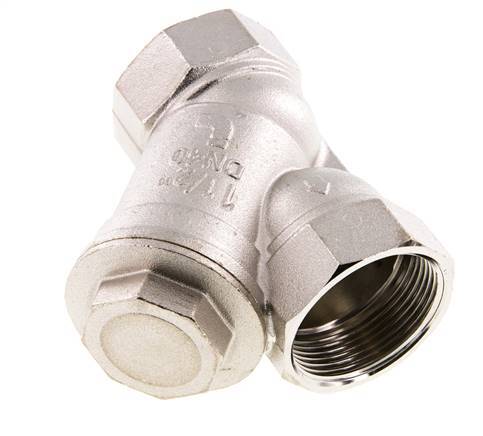 G1 1/2'' Y-Strainer 0.5mm 35-Mesh Nickel-Plated Brass NBR 20bar/290psi