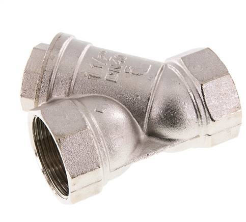 G1 1/2'' Y-Strainer 0.5mm 35-Mesh Nickel-Plated Brass NBR 20bar/290psi
