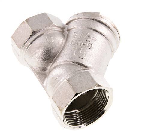 G1 1/2'' Y-Strainer 0.5mm 35-Mesh Nickel-Plated Brass NBR 20bar/290psi