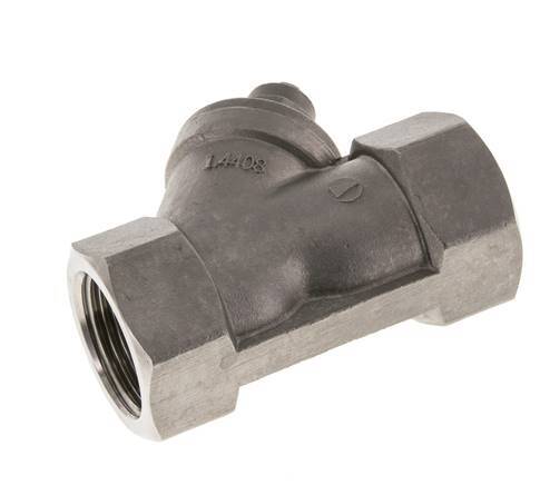 G1'' Y-Strainer 0.8mm 20-Mesh Stainless Steel PTFE 40bar/580psi
