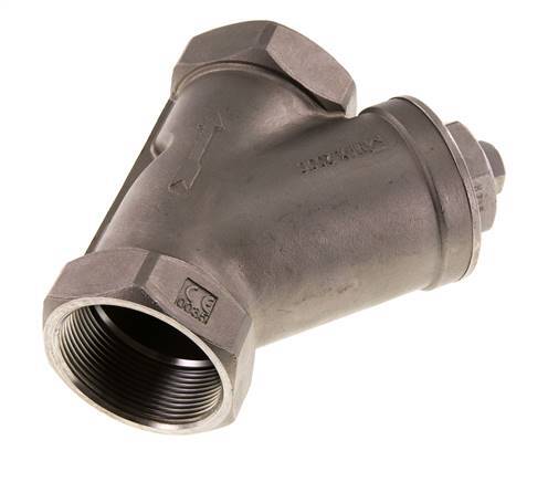 G2'' Y-Strainer 0.6mm 30-Mesh Stainless Steel PTFE 40bar/580psi
