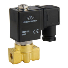 Solenoid Valve ST-DA 1/8'' brass FKM 0-13bar 120V AC