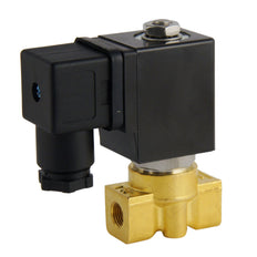 Solenoid Valve ST-DA 1/8'' brass FKM 0-13bar 120V AC